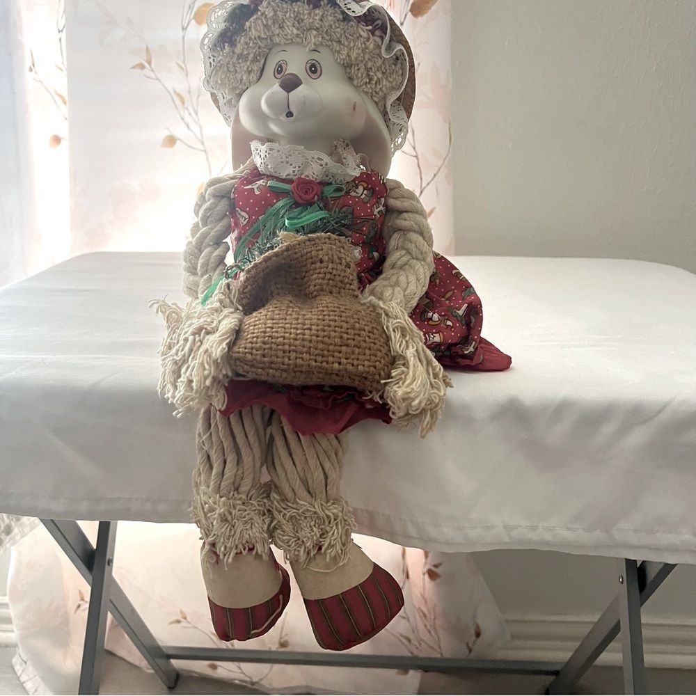 Vintage Christmas Around the World House of Lloyd "Flossie" The Christmas Bunny